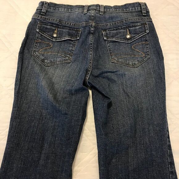 Liz‎ Claiborne stretch blue jeans 8 R - Picture 5 of 5